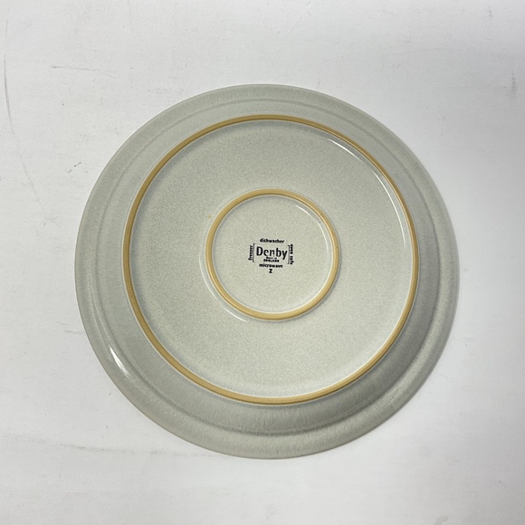 Denby Linen (retired) Stoneware Side Salad Luncheon Plate (2 available $25 EACH) - Picture 4 of 4